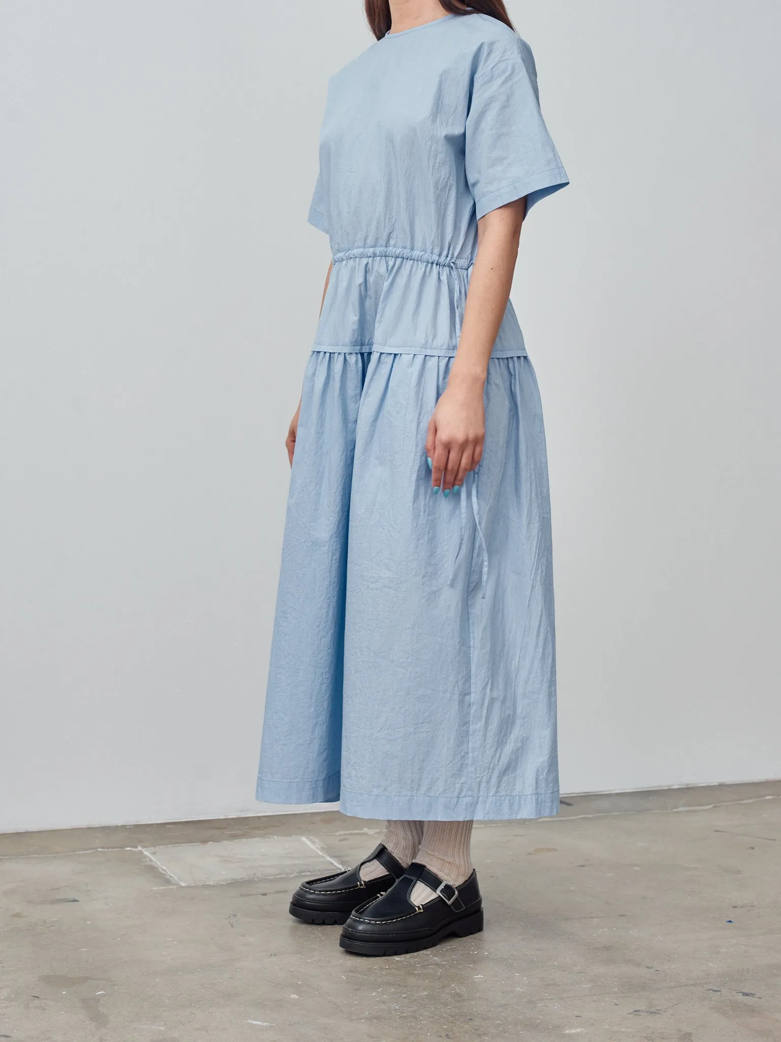 Apple Dress - Sax sold by Namu Shop product image thumbnail 5