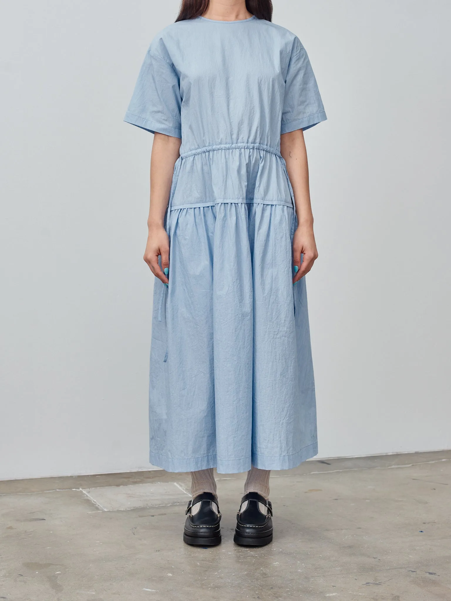 Apple Dress - Sax sold by Namu Shop product image thumbnail 3