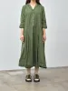 Tailored Collar Dress TC - Green Lawn sold by Namu Shop