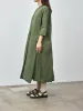 Tailored Collar Dress TC - Green Lawn sold by Namu Shop