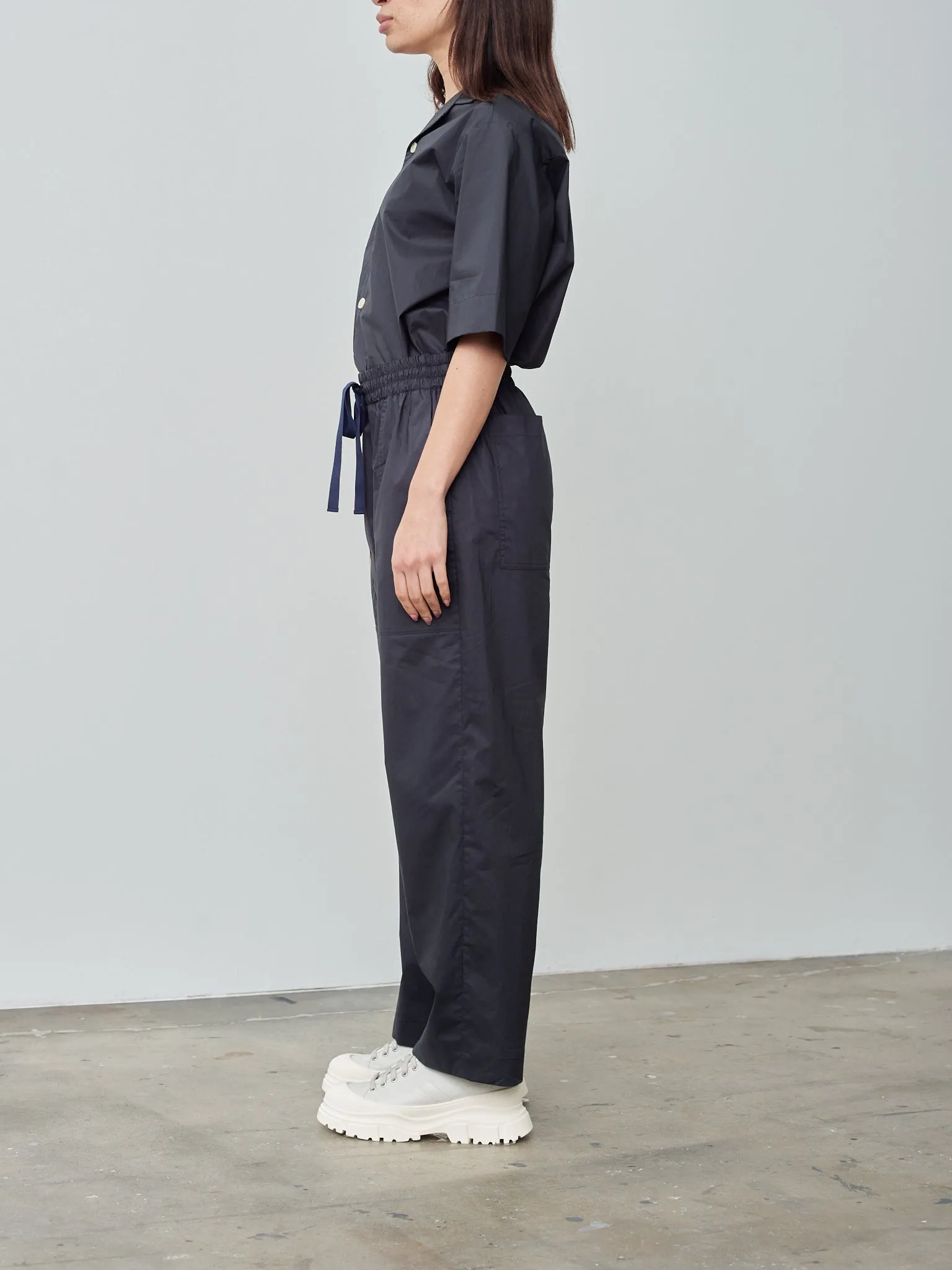 SPICE-POP Jumpsuit - Navy sold by Namu Shop product image thumbnail 4