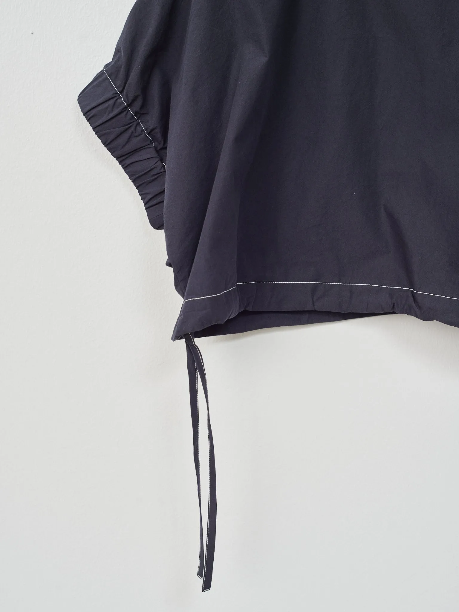 LEMON Top - Navy White Contrast Stitch sold by Namu Shop product image thumbnail 4