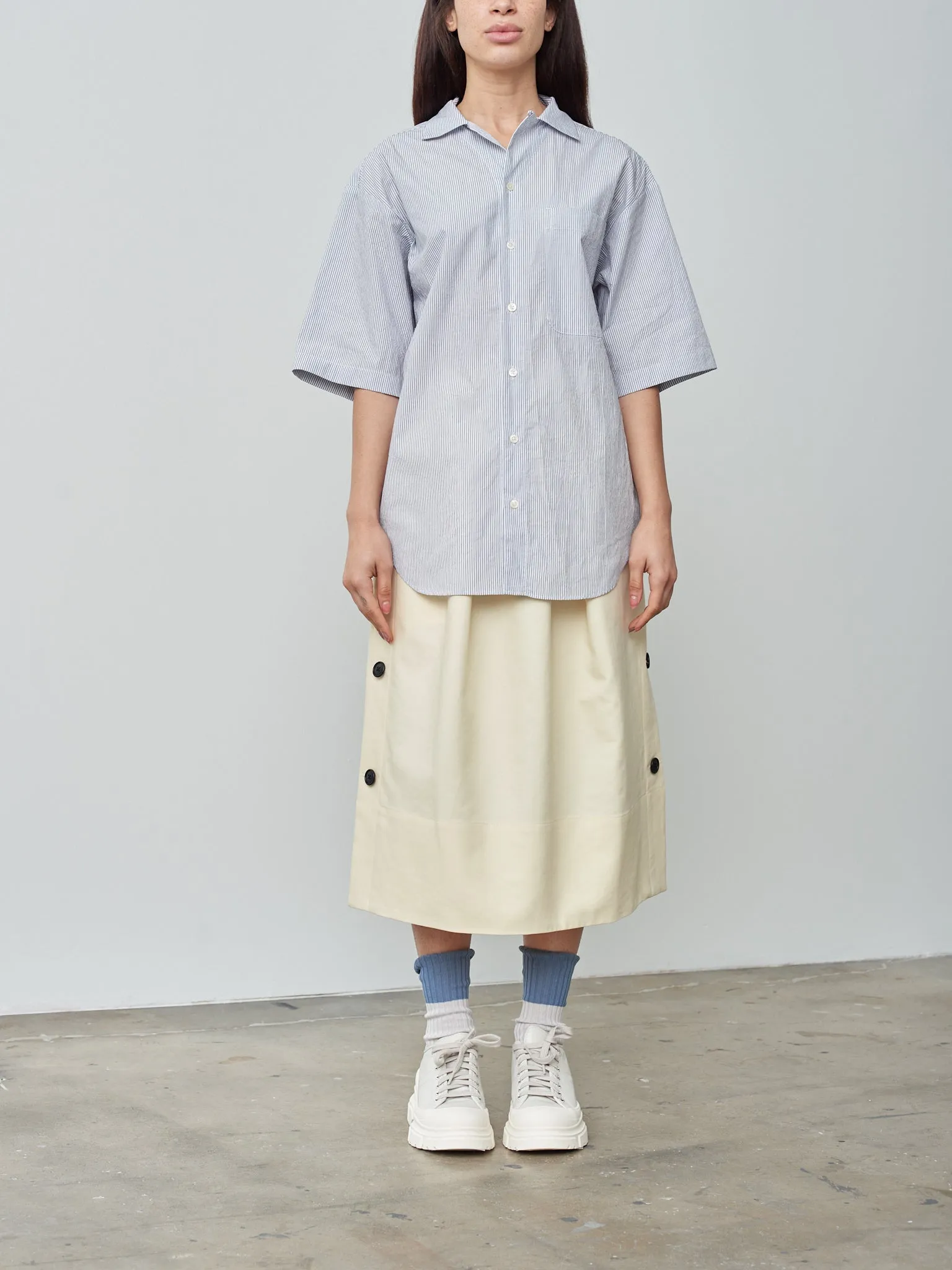 COLBY Top - Blue Stripe sold by Namu Shop product image thumbnail 2