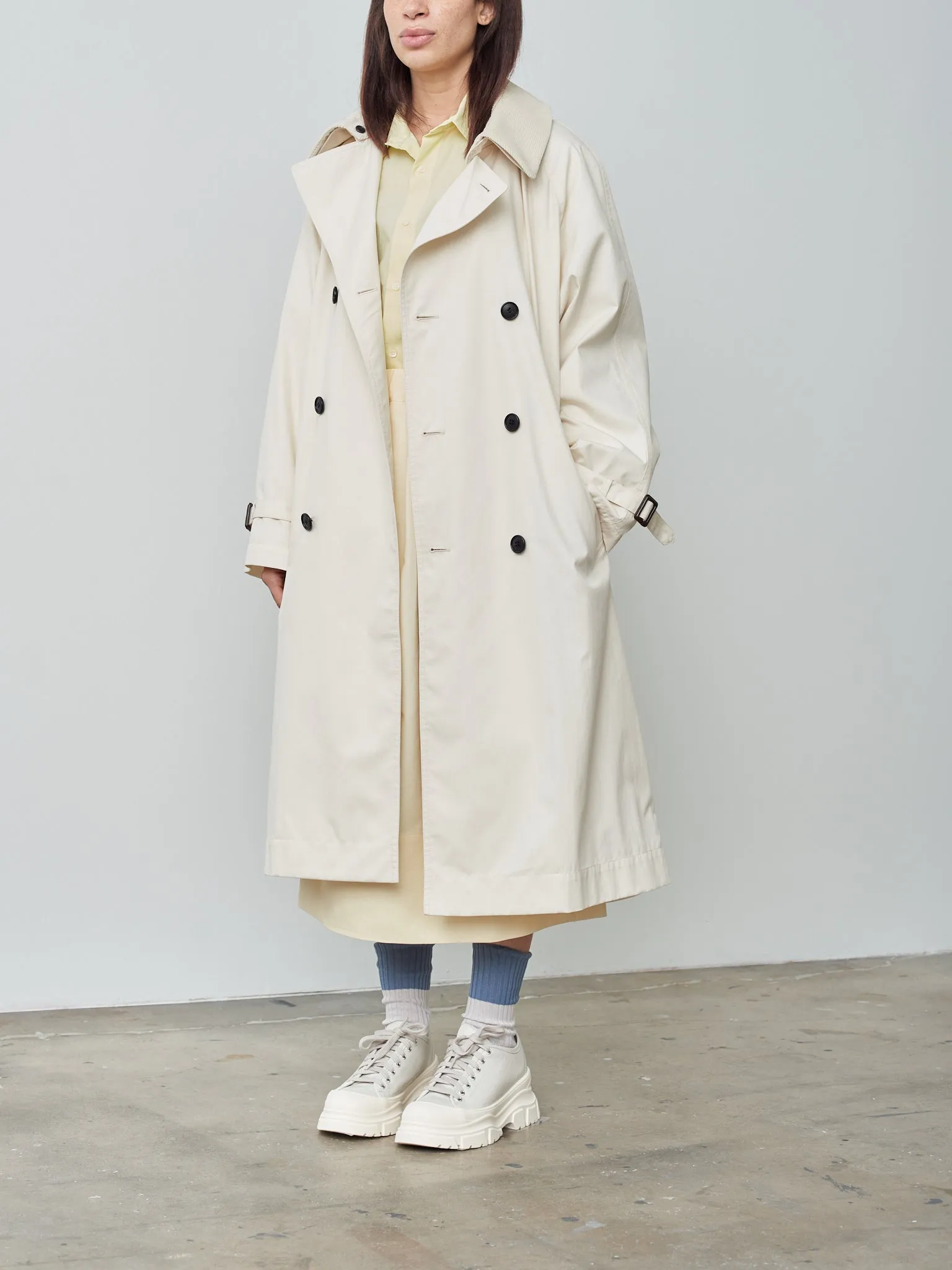GENTLE Coat - Off White sold by Namu Shop product image thumbnail 3