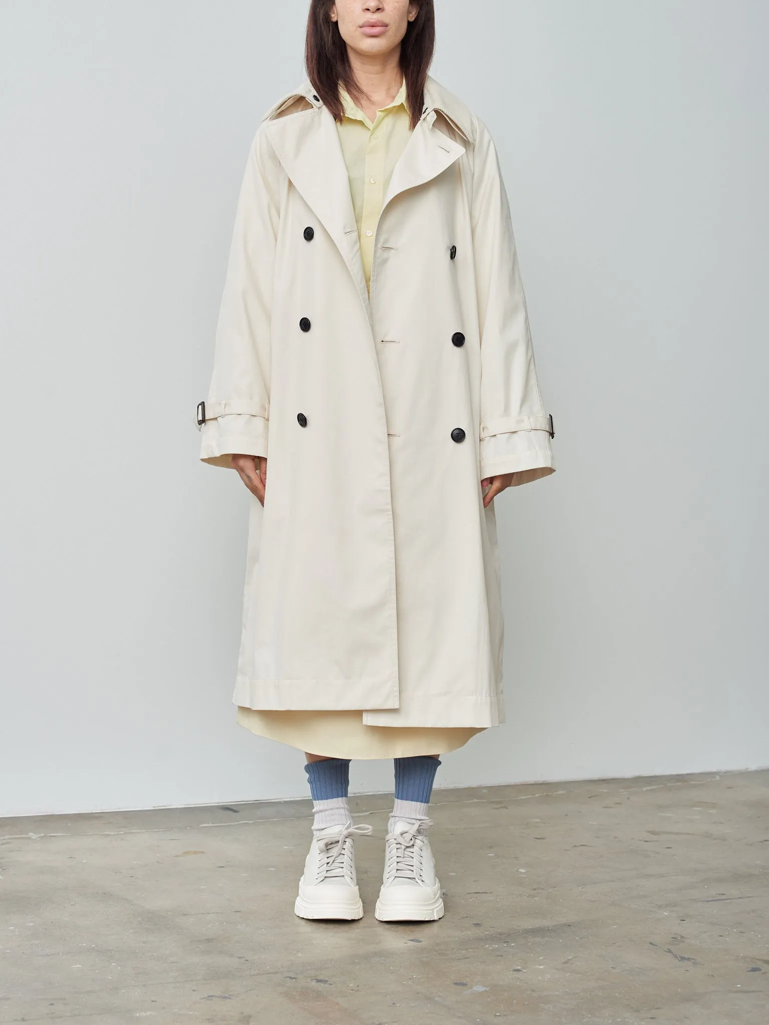 GENTLE Coat - Off White sold by Namu Shop product image thumbnail 2