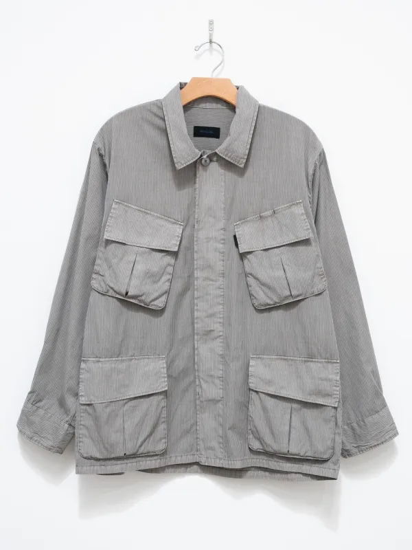 Fatigue Shirt - Gray Stripe sold by Namu Shop