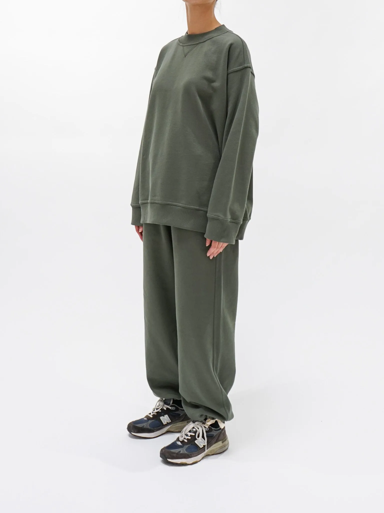 Tower Cotton Fleece Joggers - Khaki sold by Namu Shop product image thumbnail 3