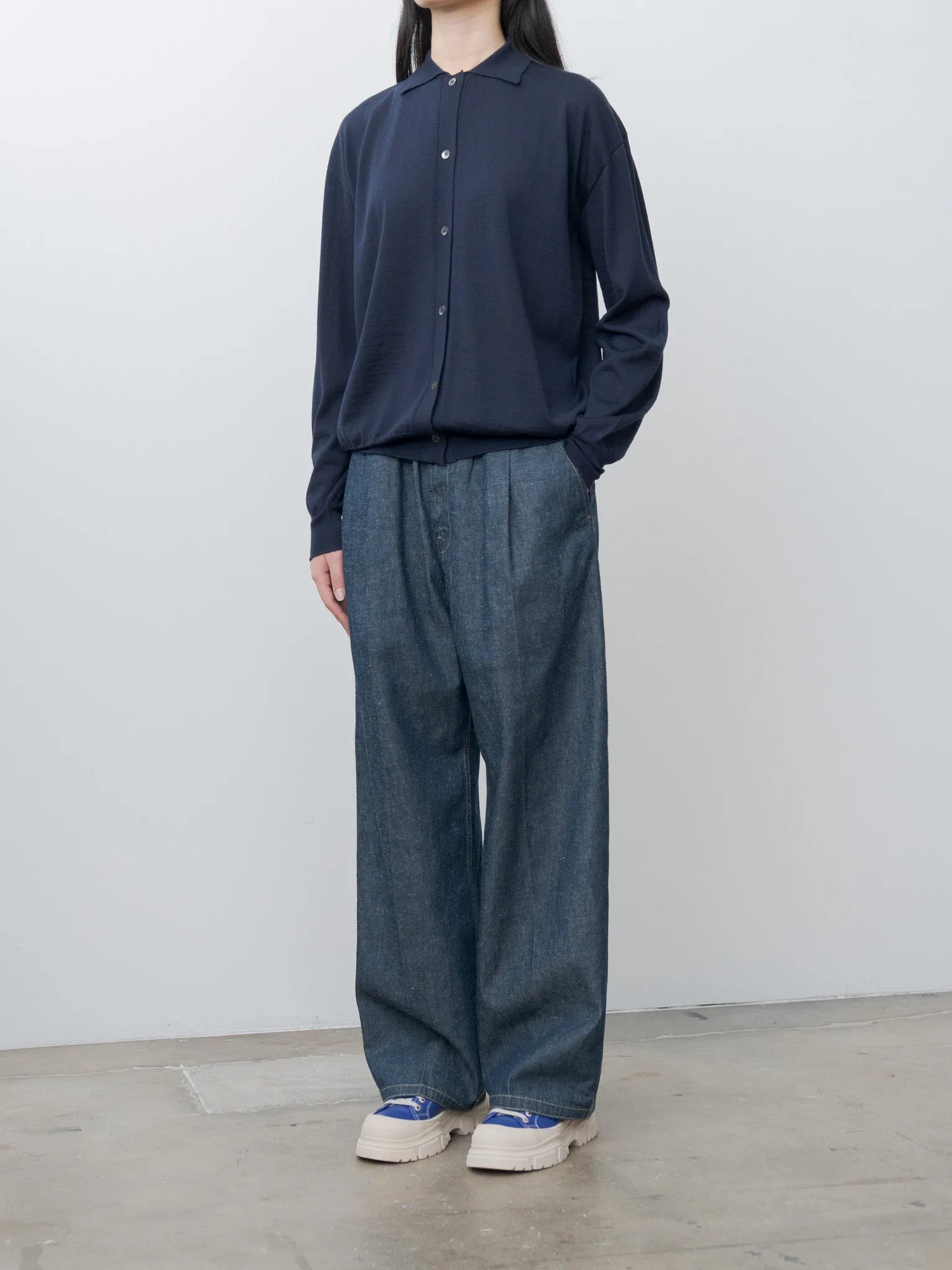 Pass Denim Trousers - Blue sold by Namu Shop product image thumbnail 3