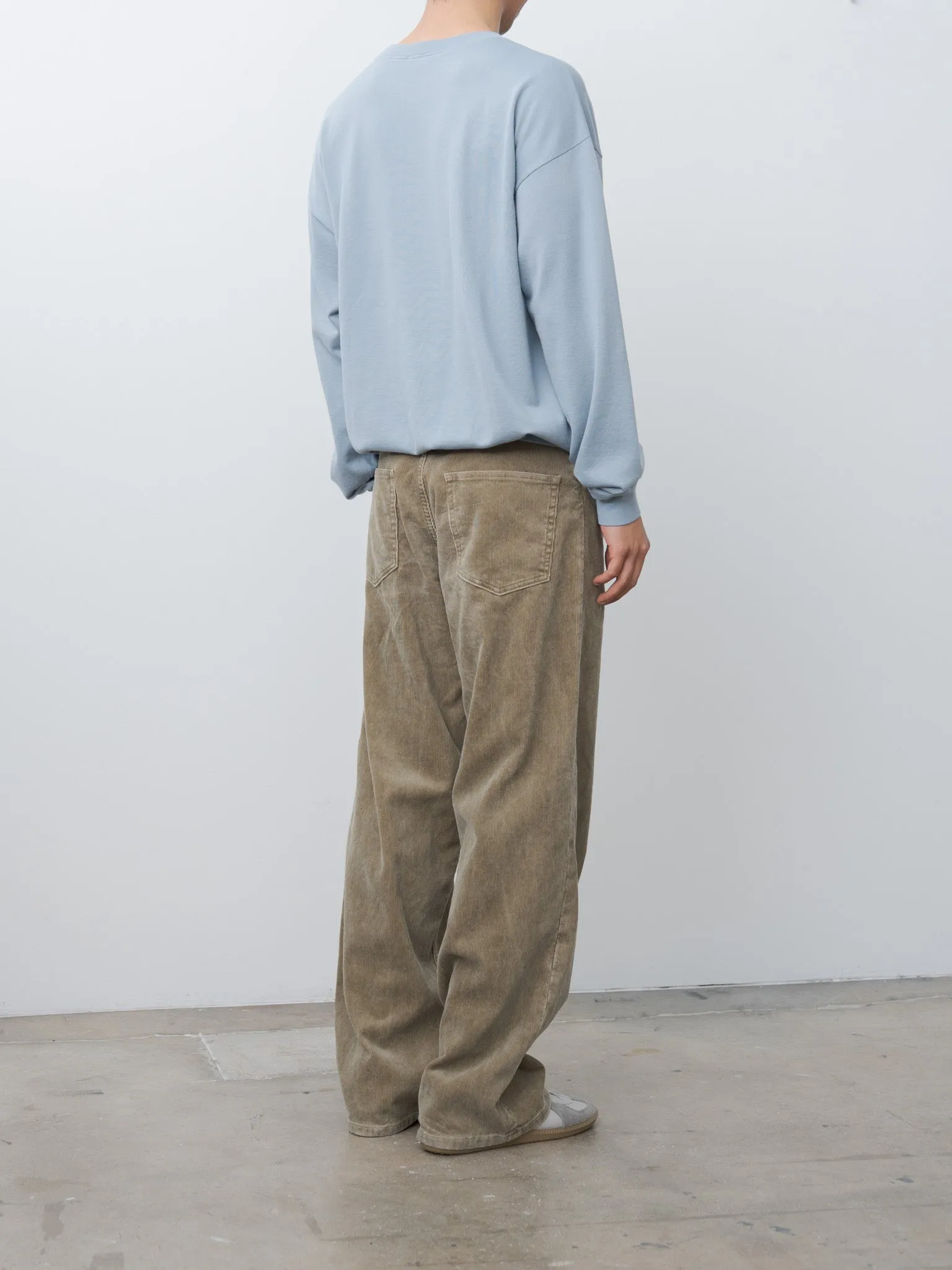 Super High Gauge Sweat P/O - Blue Gray sold by Namu Shop product image thumbnail 4