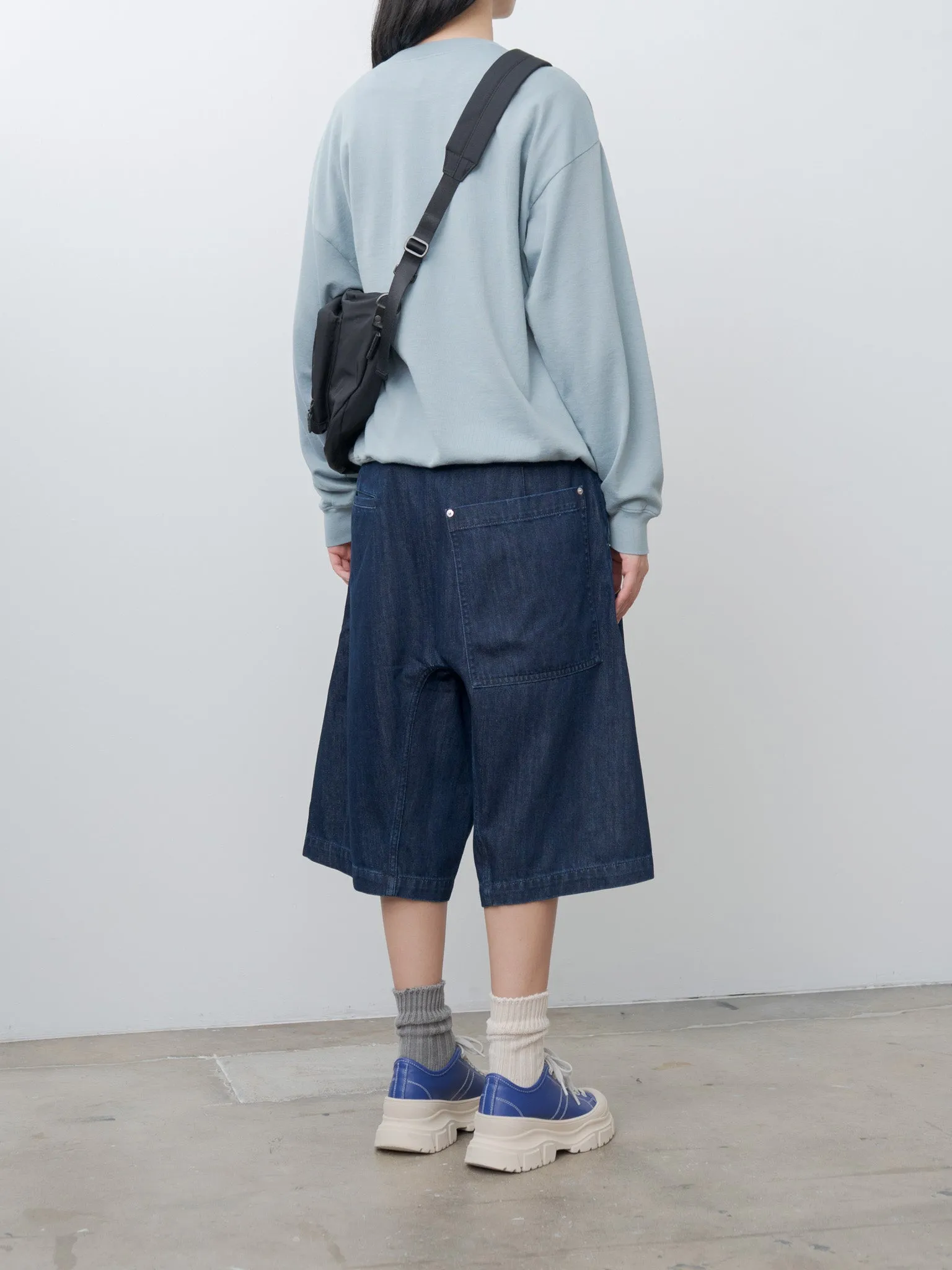 Super High Gauge Sweat P/O - Blue Gray sold by Namu Shop product image thumbnail 5