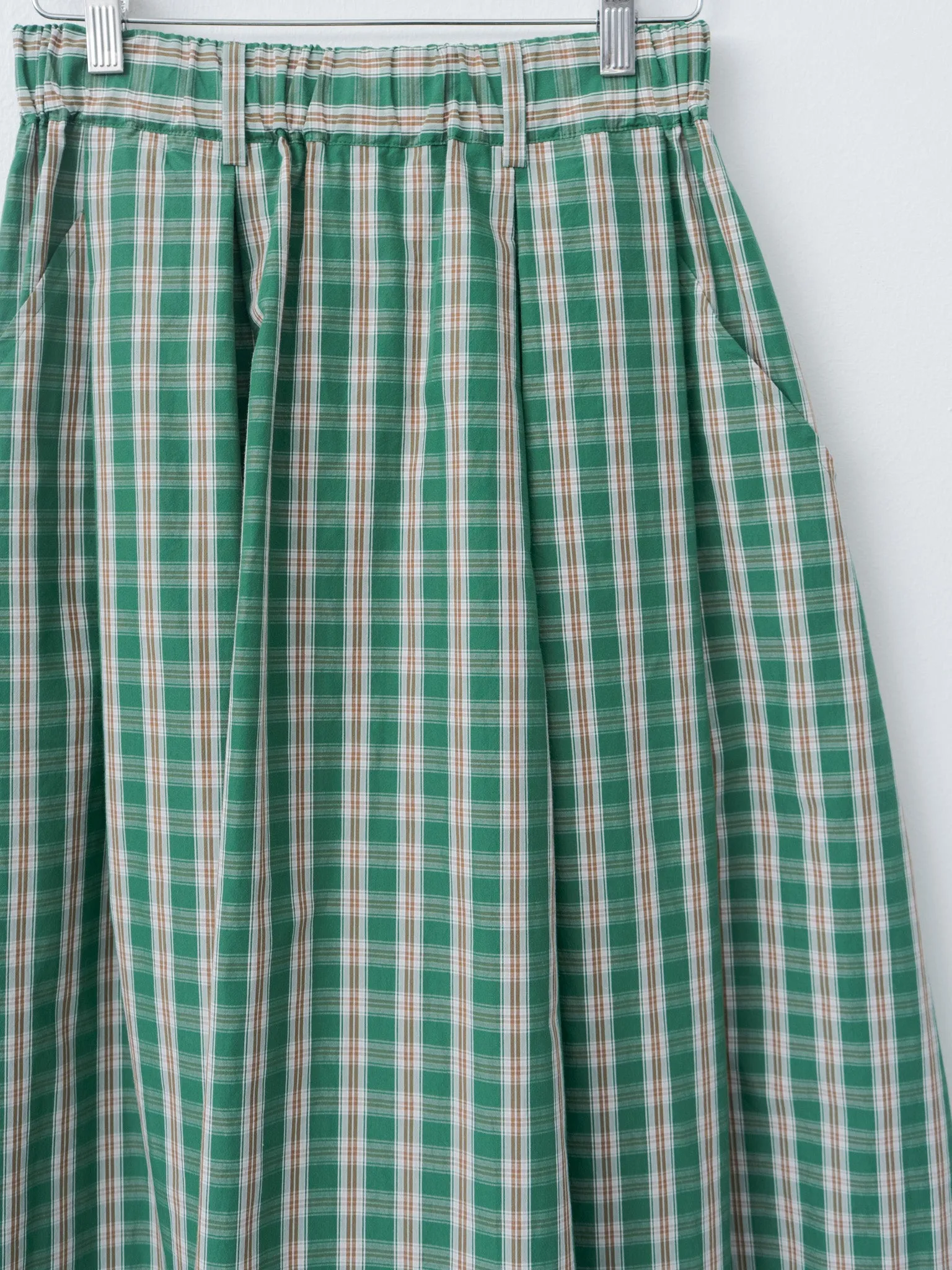 LOLA-W Skirt - Green Check sold by Namu Shop product image thumbnail 5
