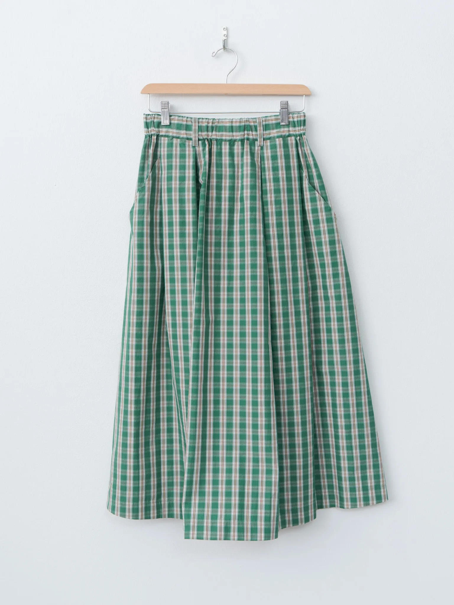 LOLA-W Skirt - Green Check sold by Namu Shop