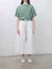 LUNA-W Shirt - Green Check sold by Namu Shop