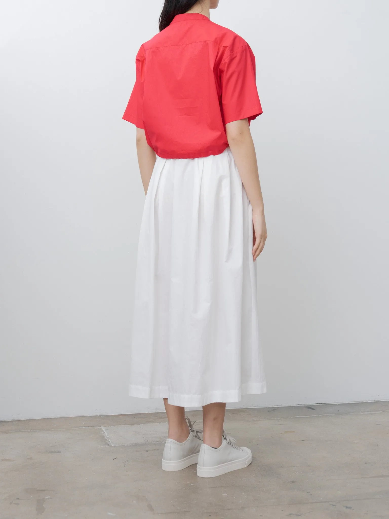 LUNA-POPLIN Shirt - Red sold by Namu Shop product image thumbnail 4