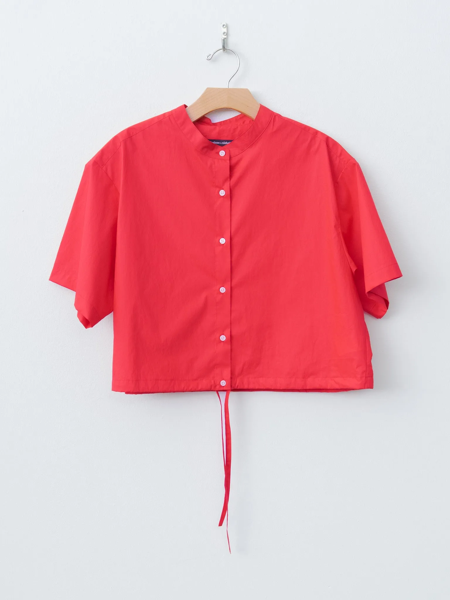 LUNA-POPLIN Shirt - Red sold by Namu Shop