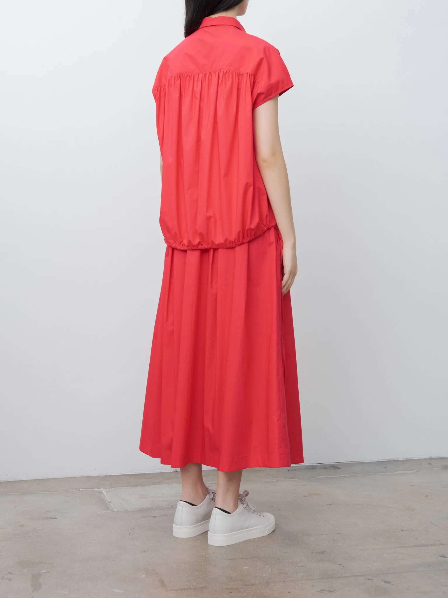 TENDER-POPLIN Shirt - Red sold by Namu Shop product image thumbnail 2