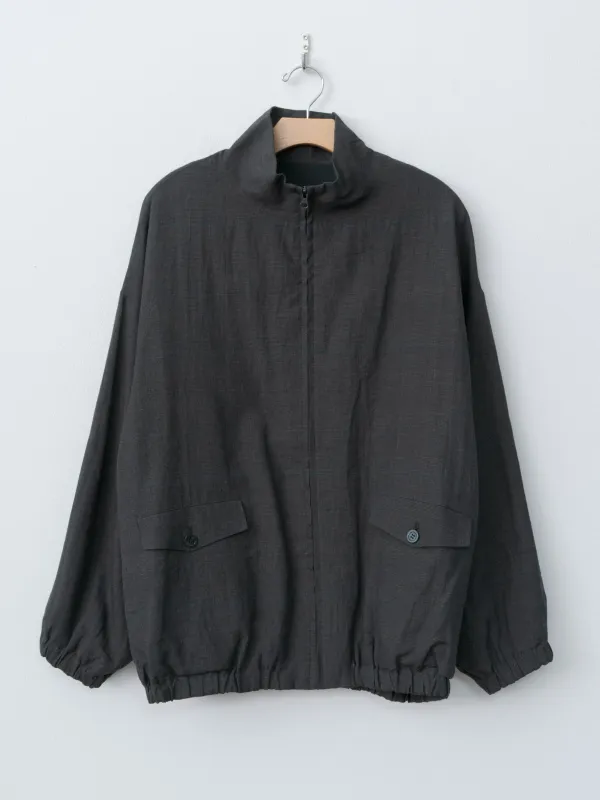 Sacai Carhartt WIP Washed Duck x Wool Knit Blouson in Black