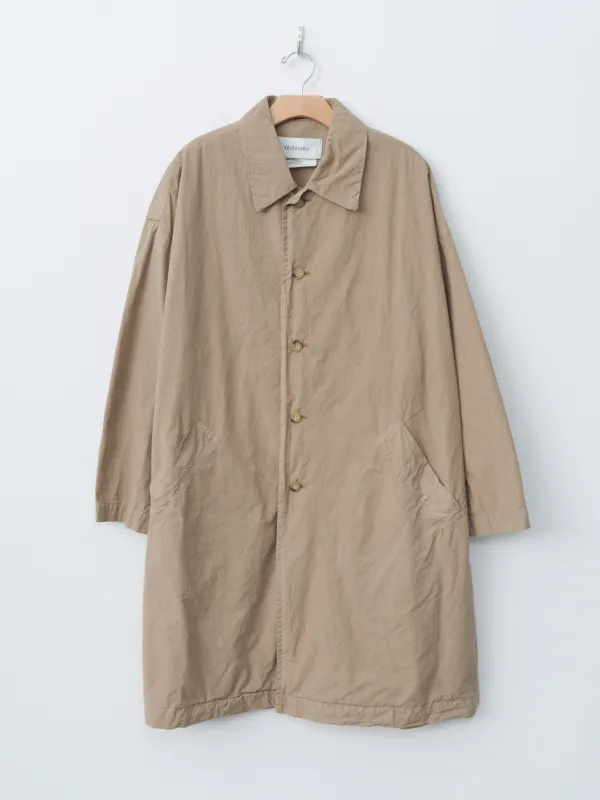 Cotton Silk Coat - Brown sold by Namu Shop