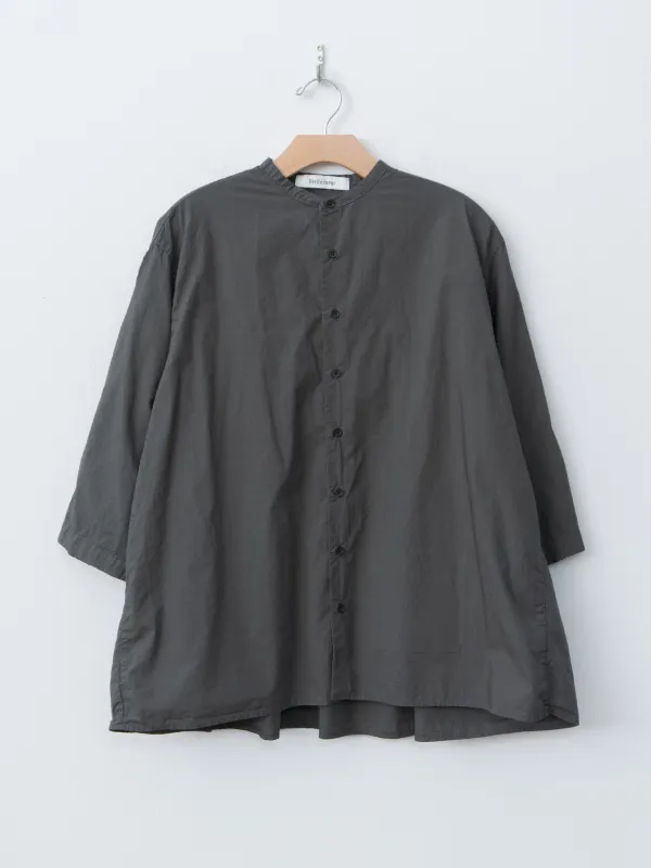 Gathered Blouse - Sumikuro (Charcoal Black) sold by Namu Shop