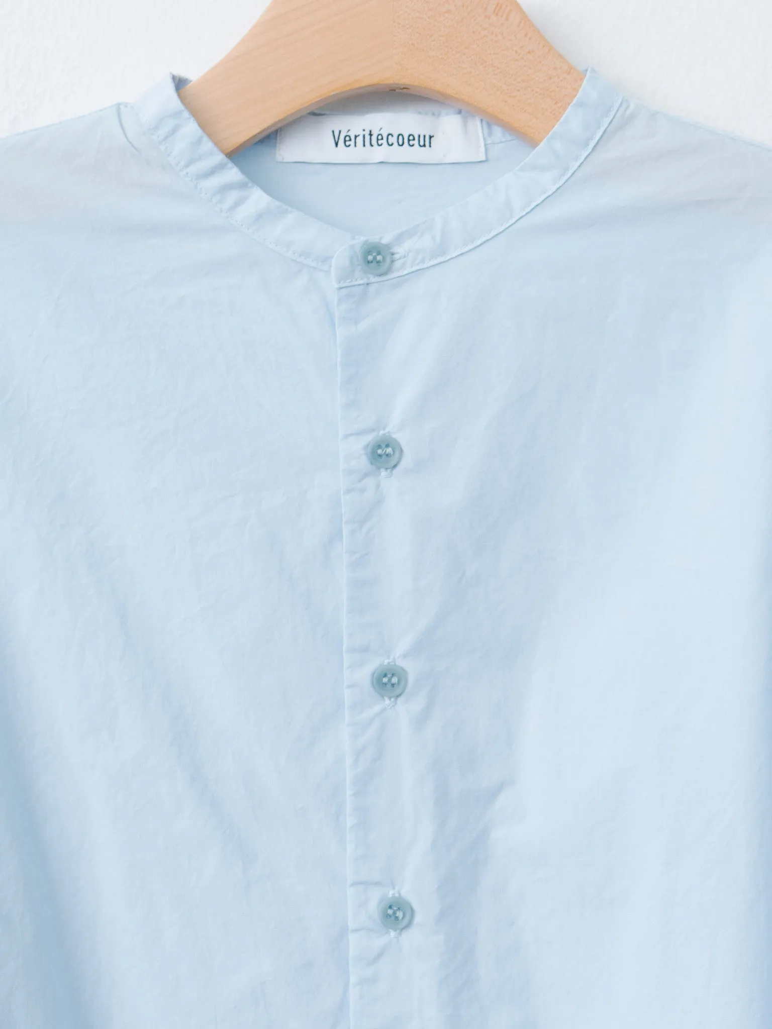 Gathered Blouse - Blue sold by Namu Shop product image thumbnail 4