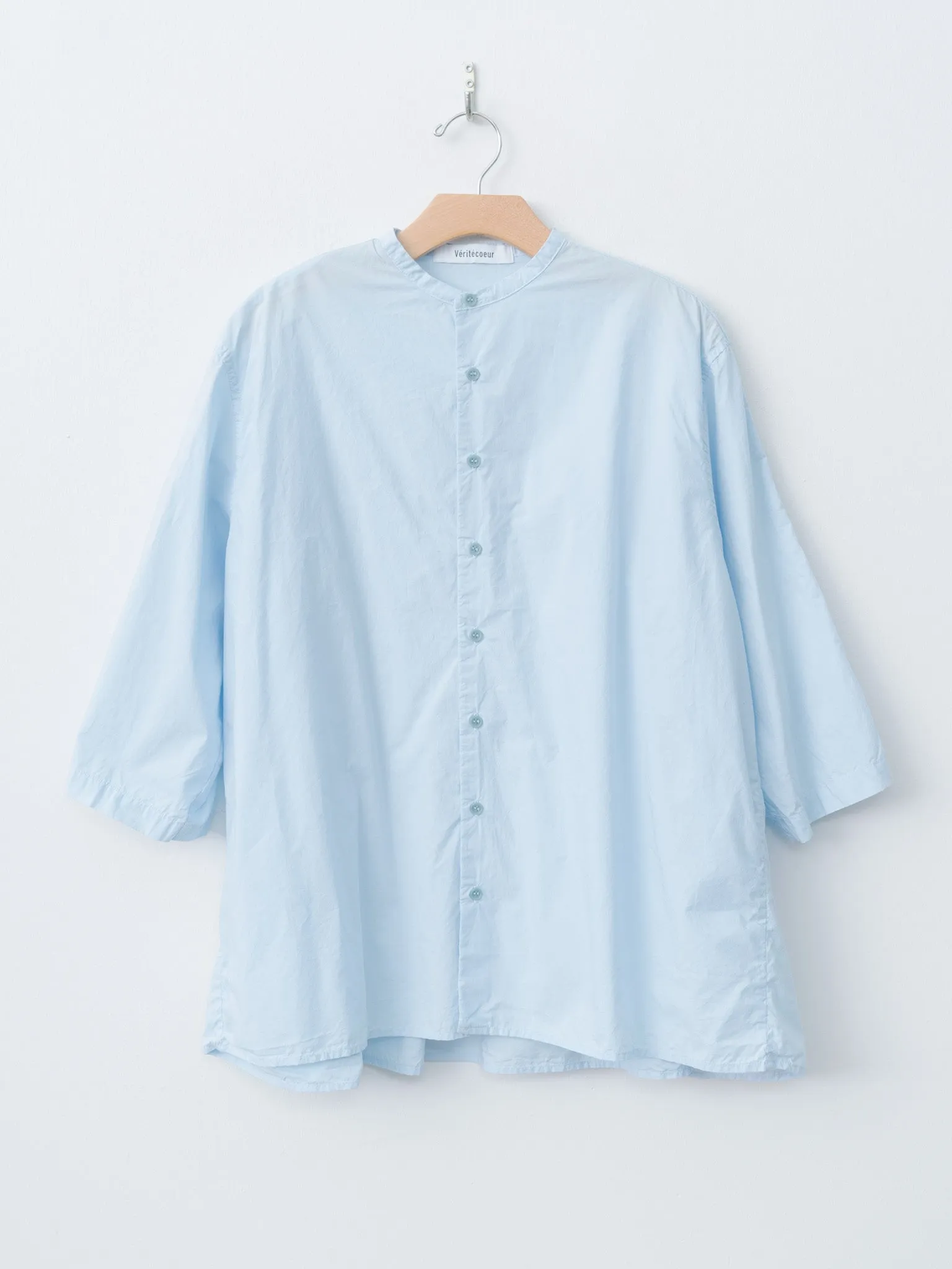 Gathered Blouse - Blue sold by Namu Shop product image thumbnail 3