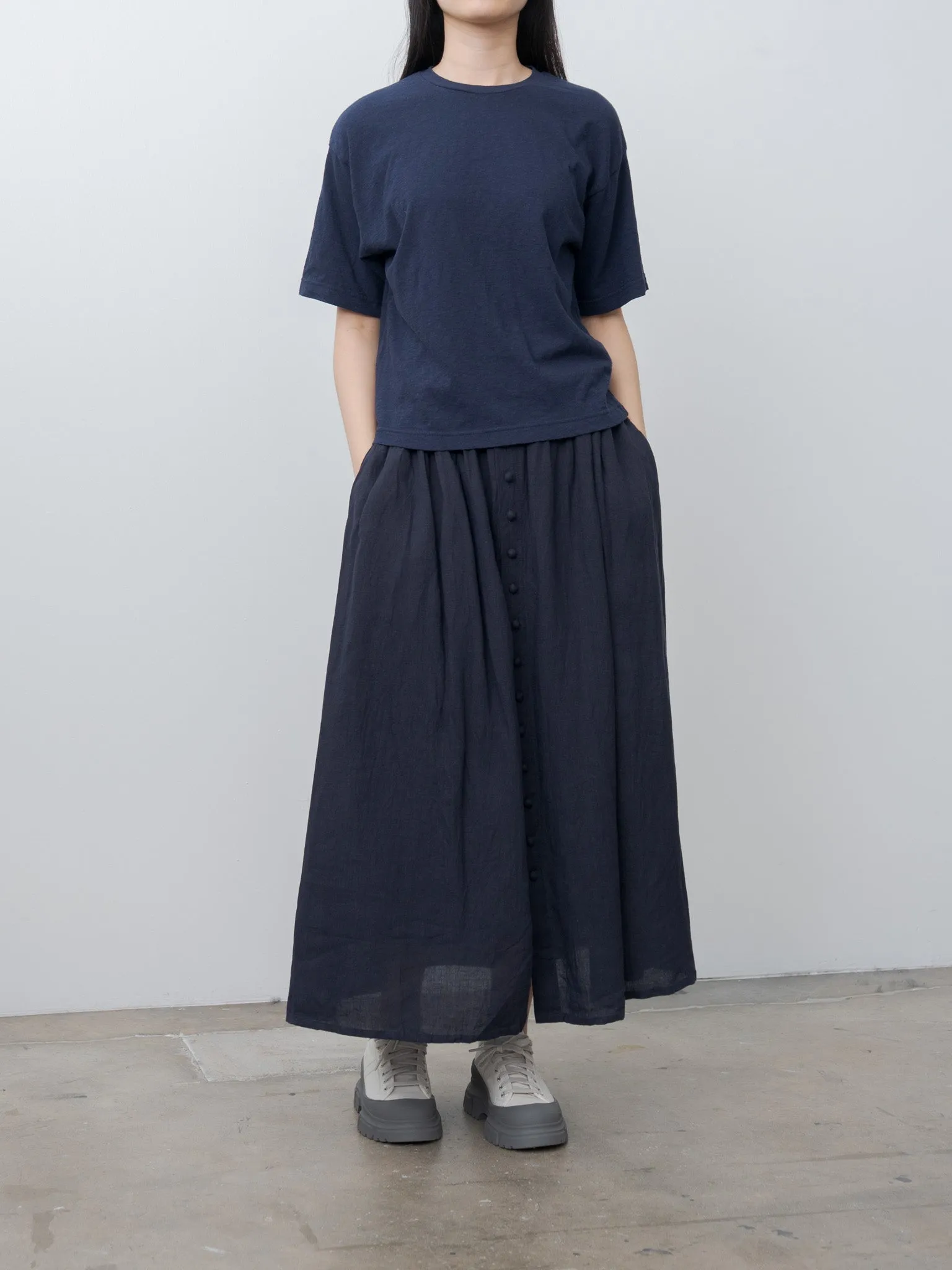 T-Shirt - Navy sold by Namu Shop product image thumbnail 3