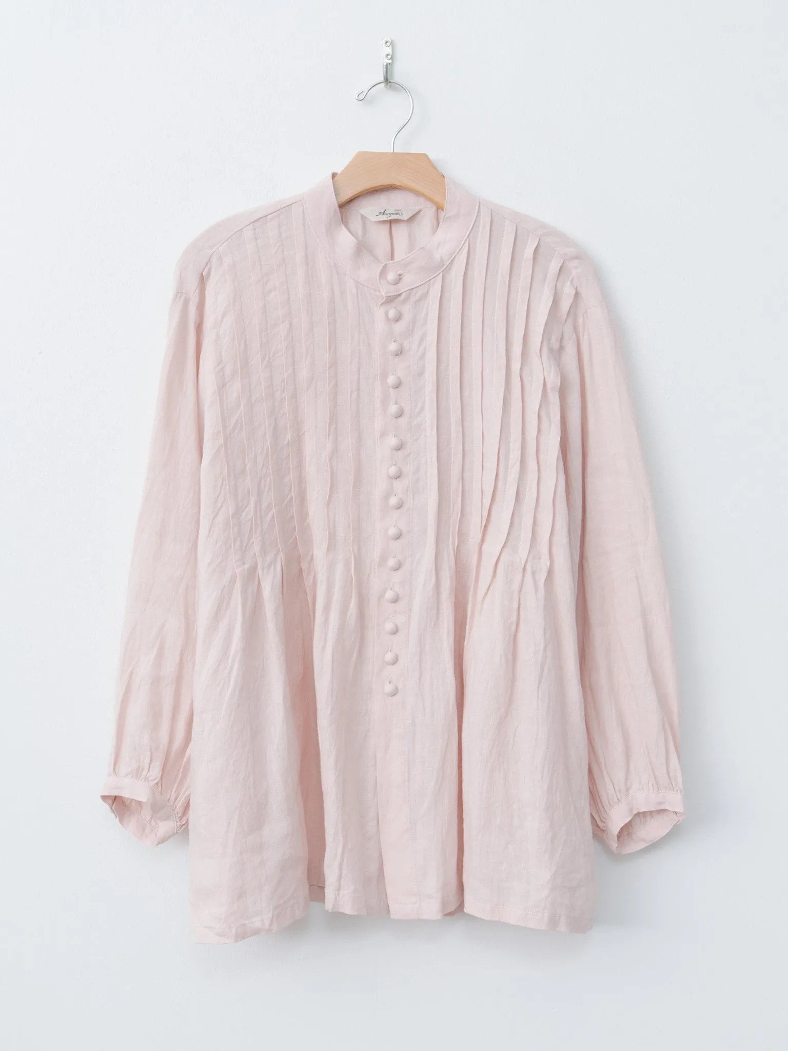 French Linen Shirt - Pink sold by Namu Shop