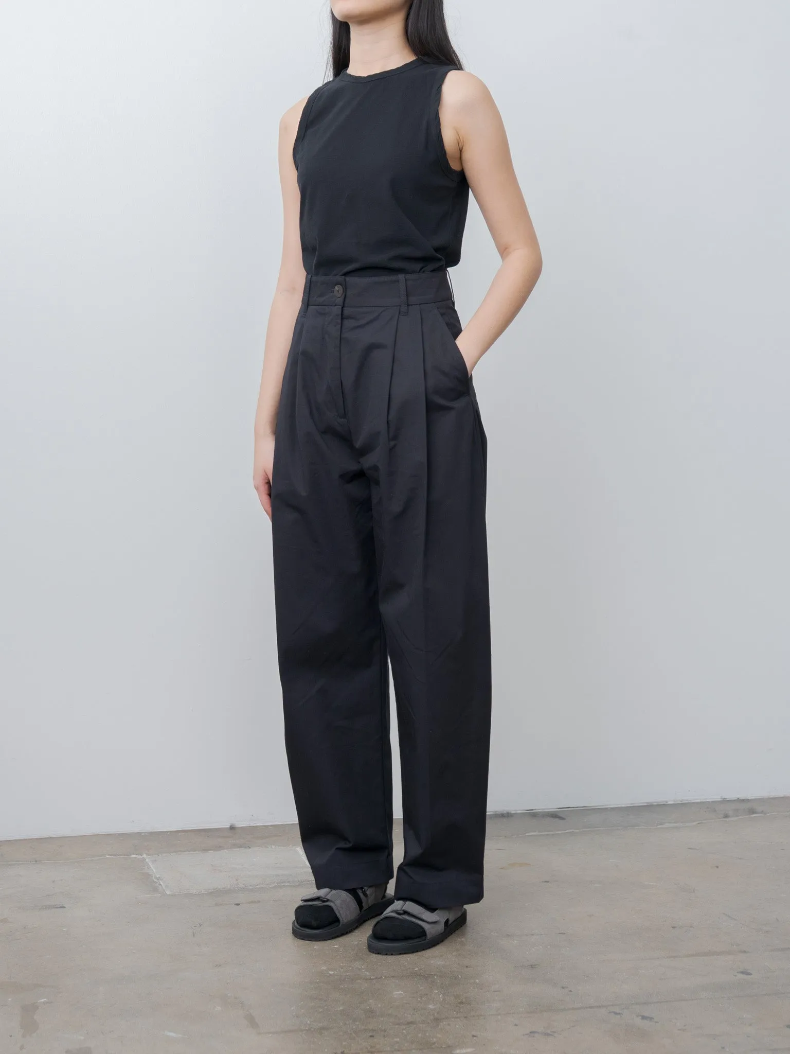 ACUNA Trousers - Darkest Navy sold by Namu Shop product image thumbnail 3