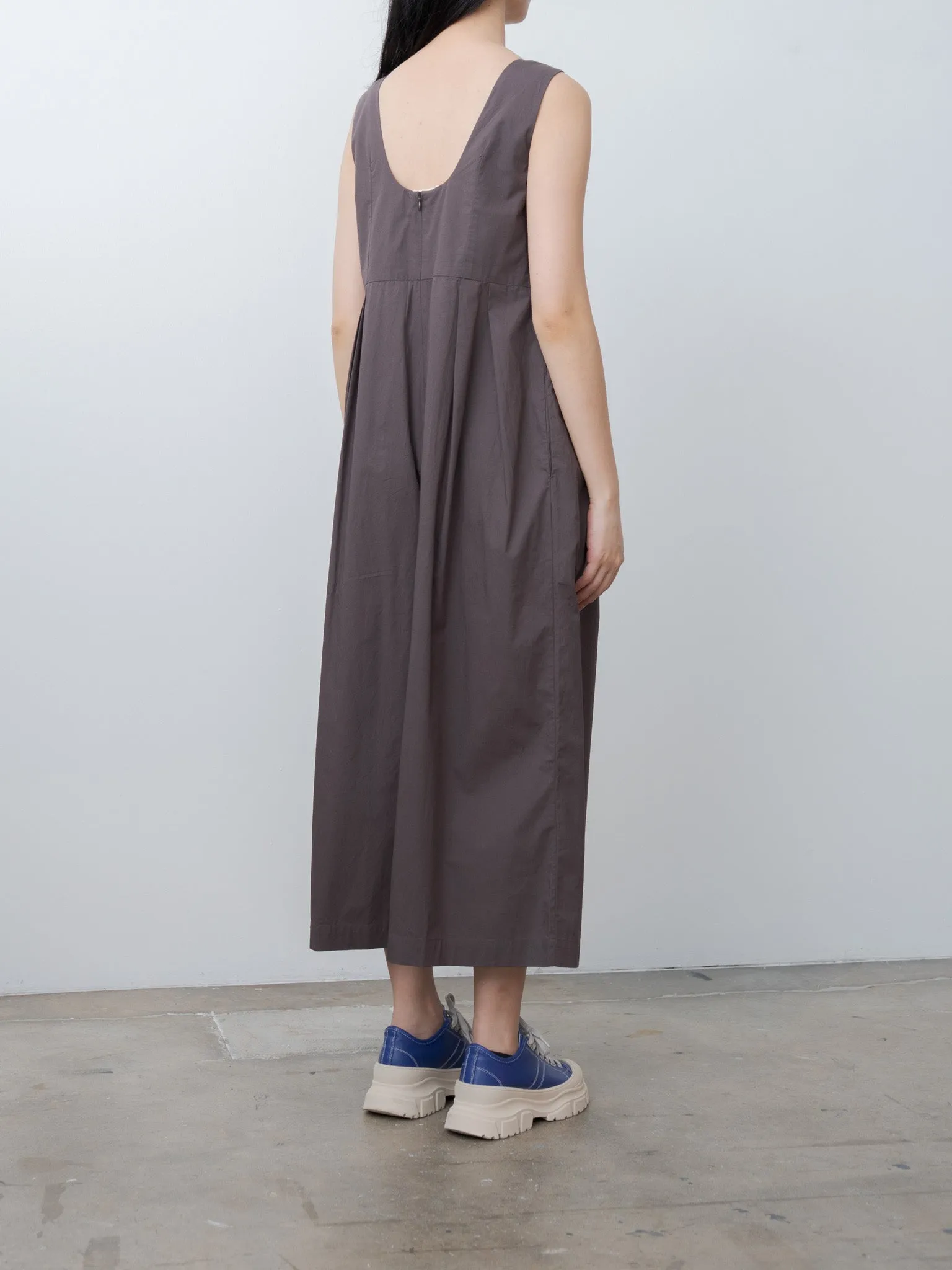 Wide-Leg Jumpsuit - Chocolate sold by Namu Shop product image thumbnail 5