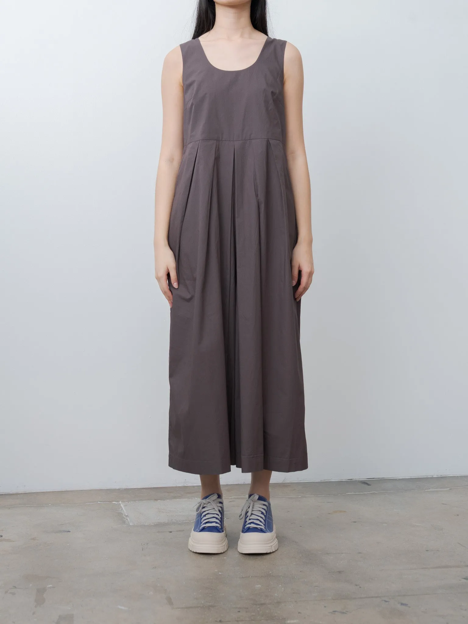 Wide-Leg Jumpsuit - Chocolate sold by Namu Shop product image thumbnail 3