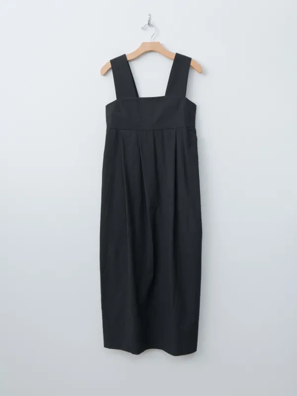 Thick Strap Dress - Black sold by Namu Shop