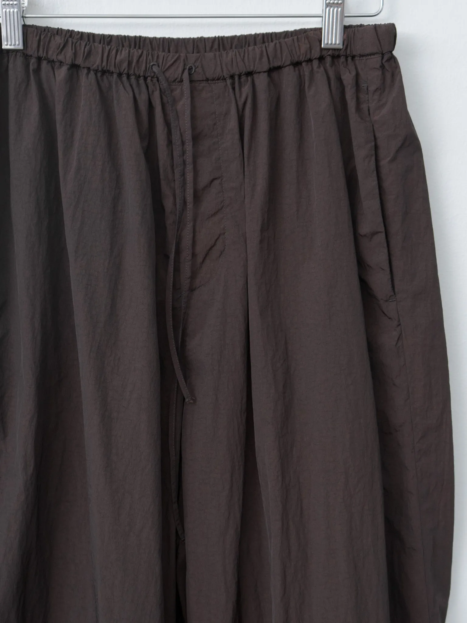 Hand Dyed Nylon Over Pants - Brown sold by Namu Shop product image thumbnail 5