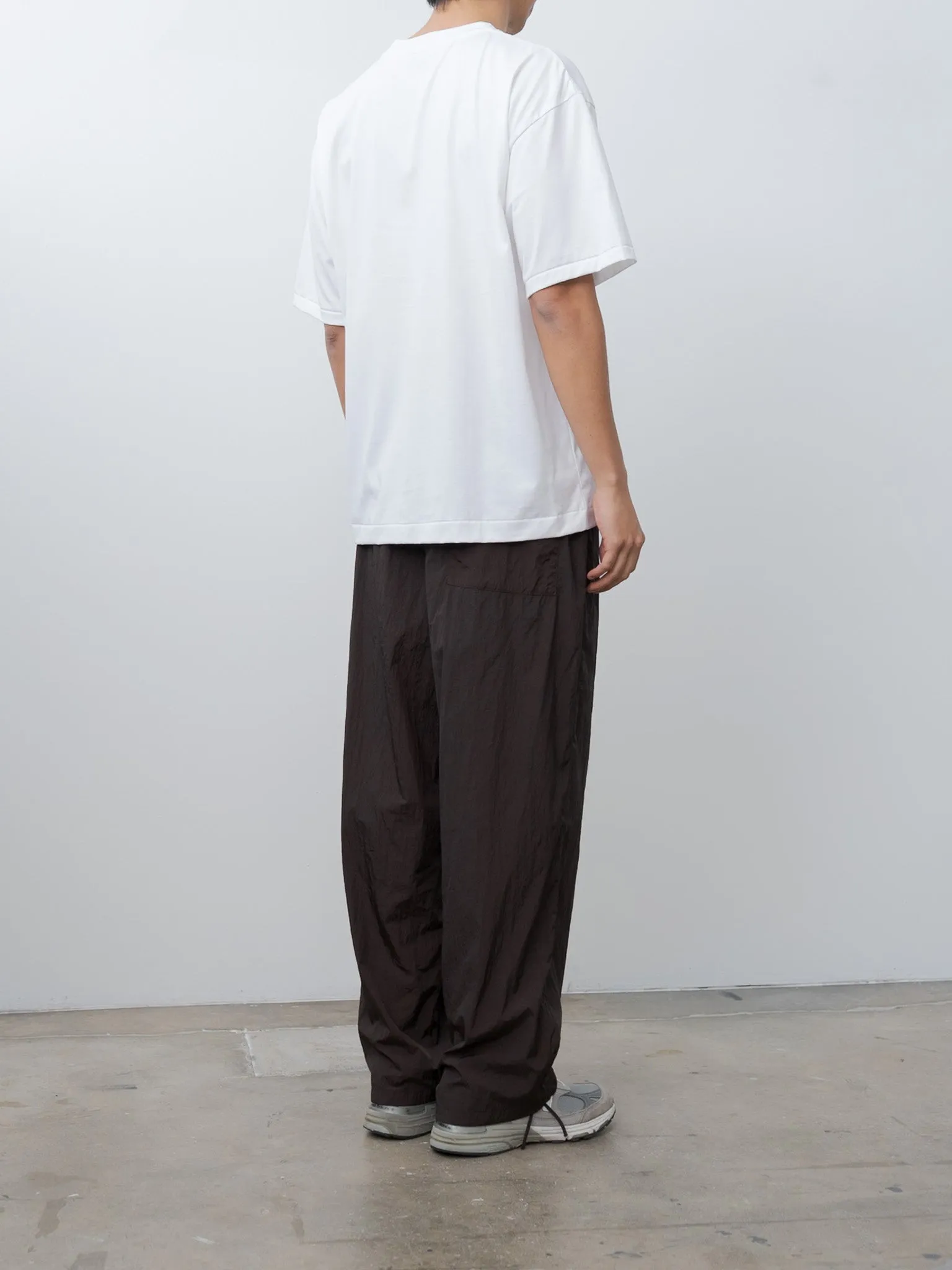 Hand Dyed Nylon Over Pants - Brown sold by Namu Shop product image thumbnail 4