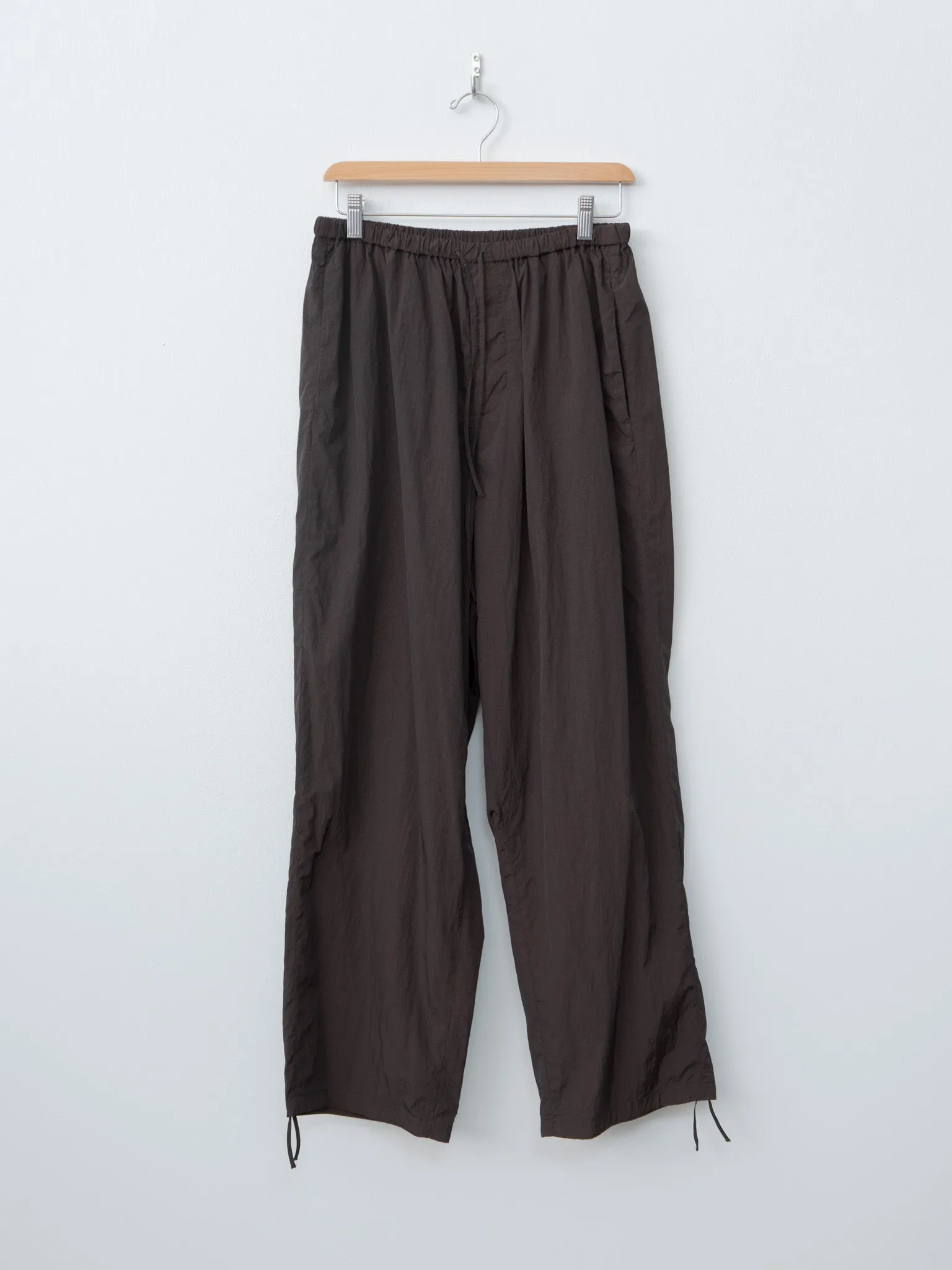 Hand Dyed Nylon Over Pants - Brown sold by Namu Shop