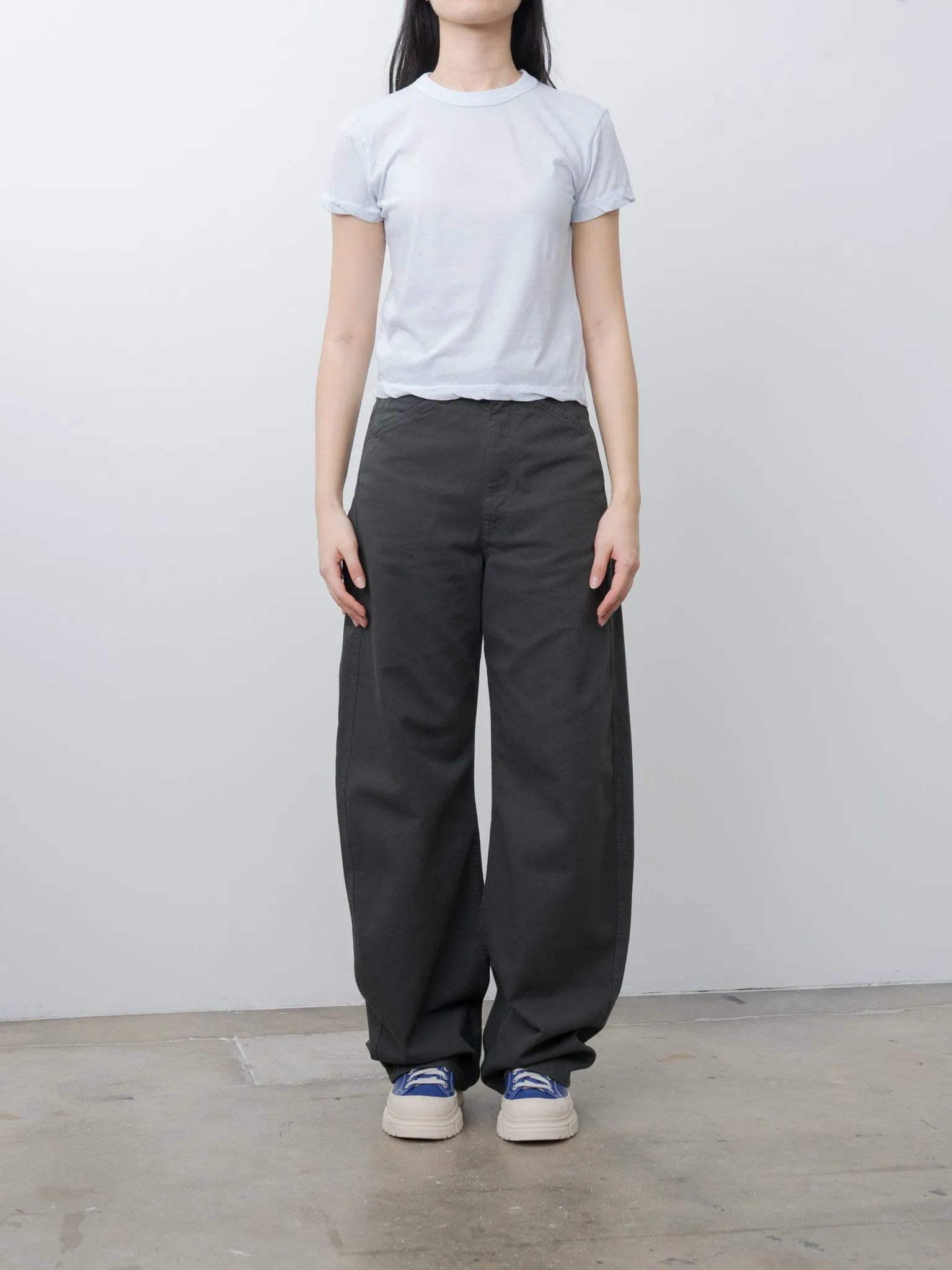 Fresca Single Jersey Tight Fit T-Shirt - Sax sold by Namu Shop product image thumbnail 2