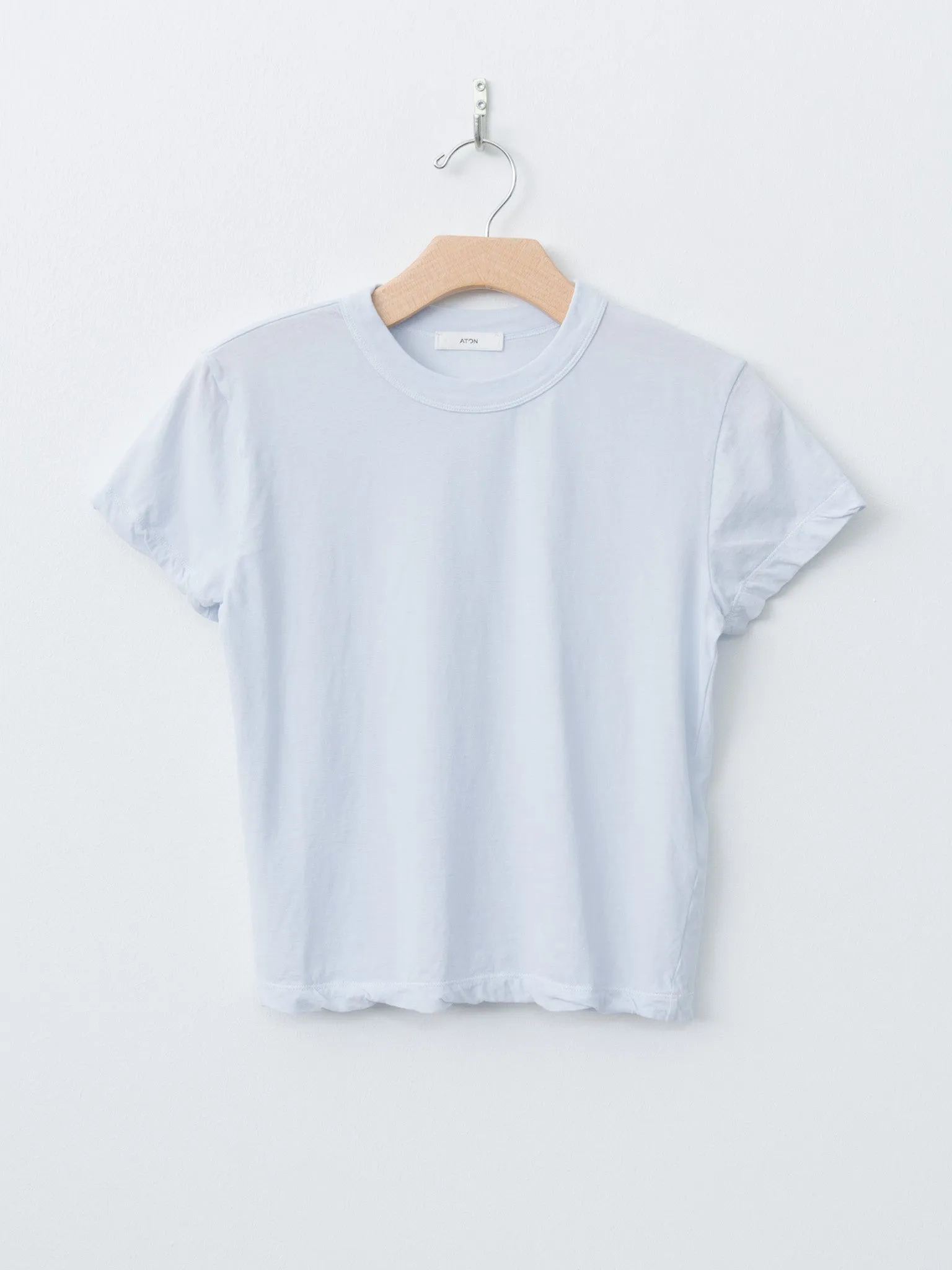 Fresca Single Jersey Tight Fit T-Shirt - Sax sold by Namu Shop