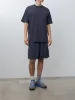 Organic Cotton Jersey S/S Tee - Navy sold by Namu Shop