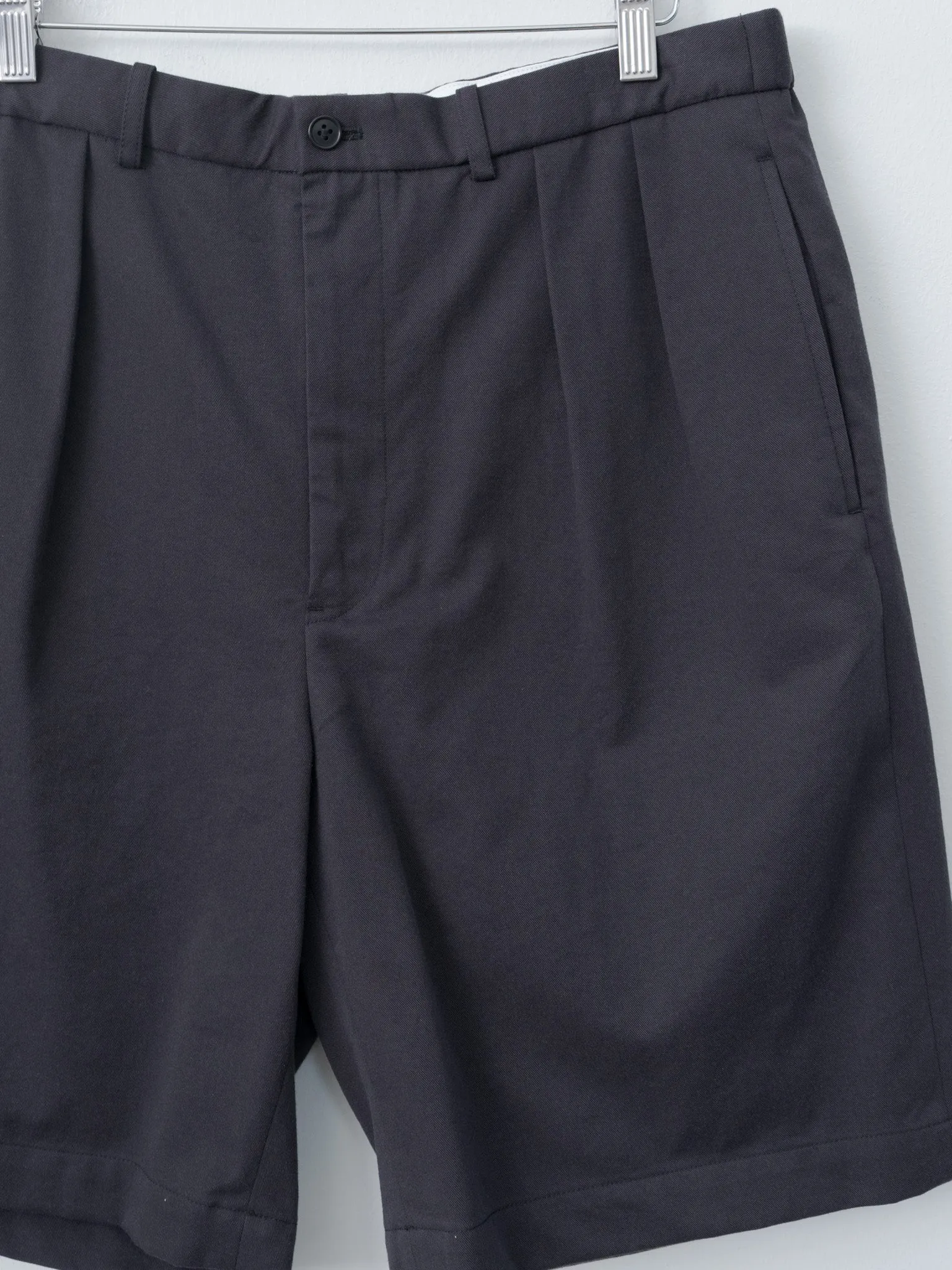Organic Cotton Tencel Chino Shorts - Navy sold by Namu Shop product image thumbnail 5