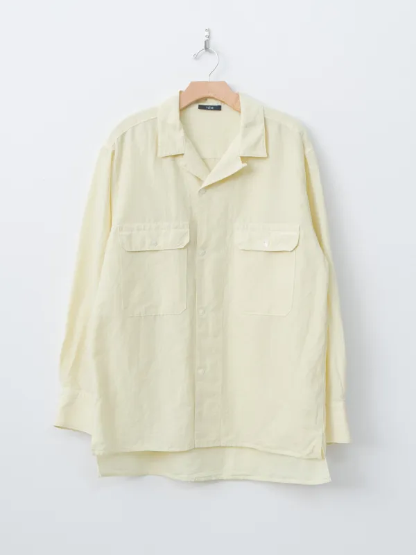 Cotton Ramy Broad Shirt Jacket - Butter made by Yleve