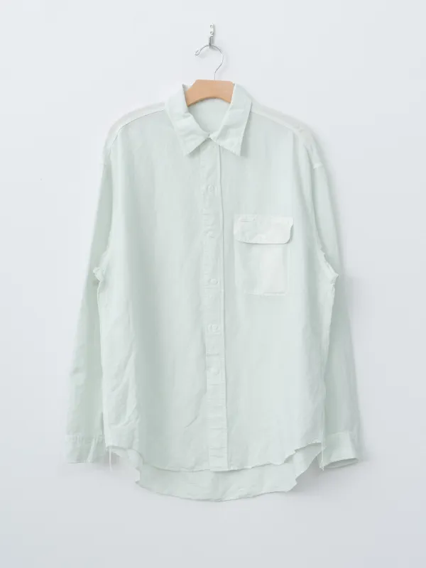 Viscose Linen Shirt - Sax made by Yleve