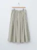 Pleated Long Skirt TC - Stone sold by Namu Shop