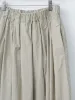 Pleated Long Skirt TC - Stone sold by Namu Shop