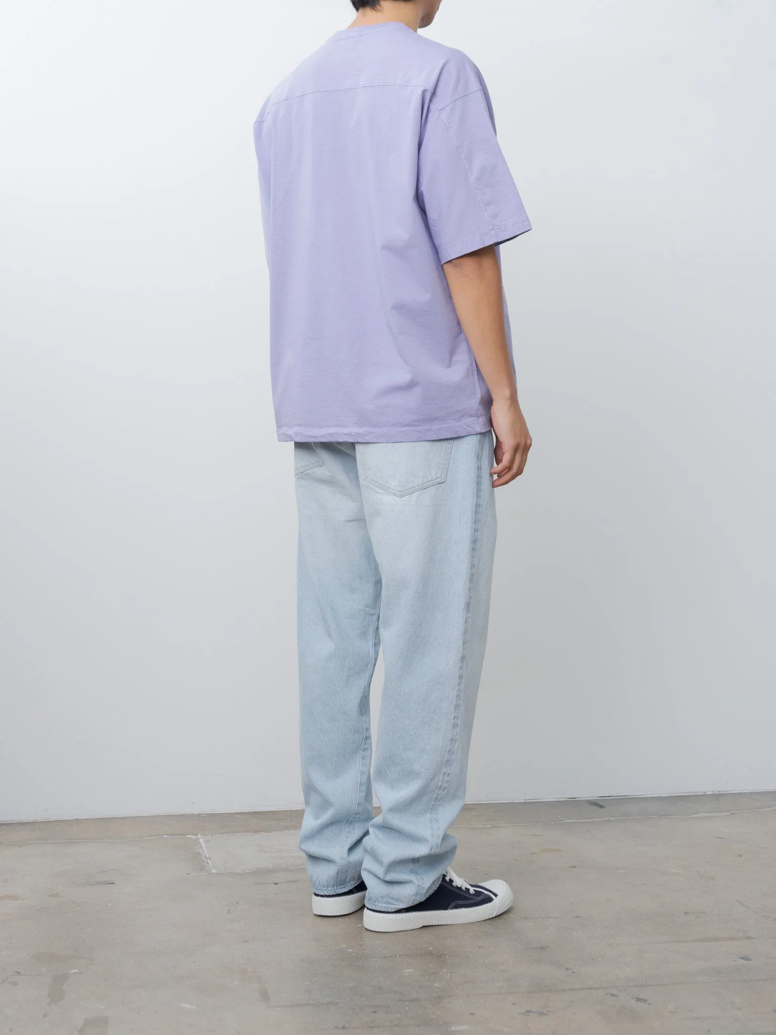 Yoke T-Shirt - Lavender sold by Namu Shop product image thumbnail 3