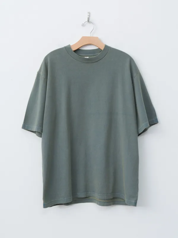 Hollow Yarn Plain Tee - Fade Green sold by Namu Shop