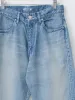 Selvedge Faded Light Denim Pants - Light Indigo sold by Namu Shop
