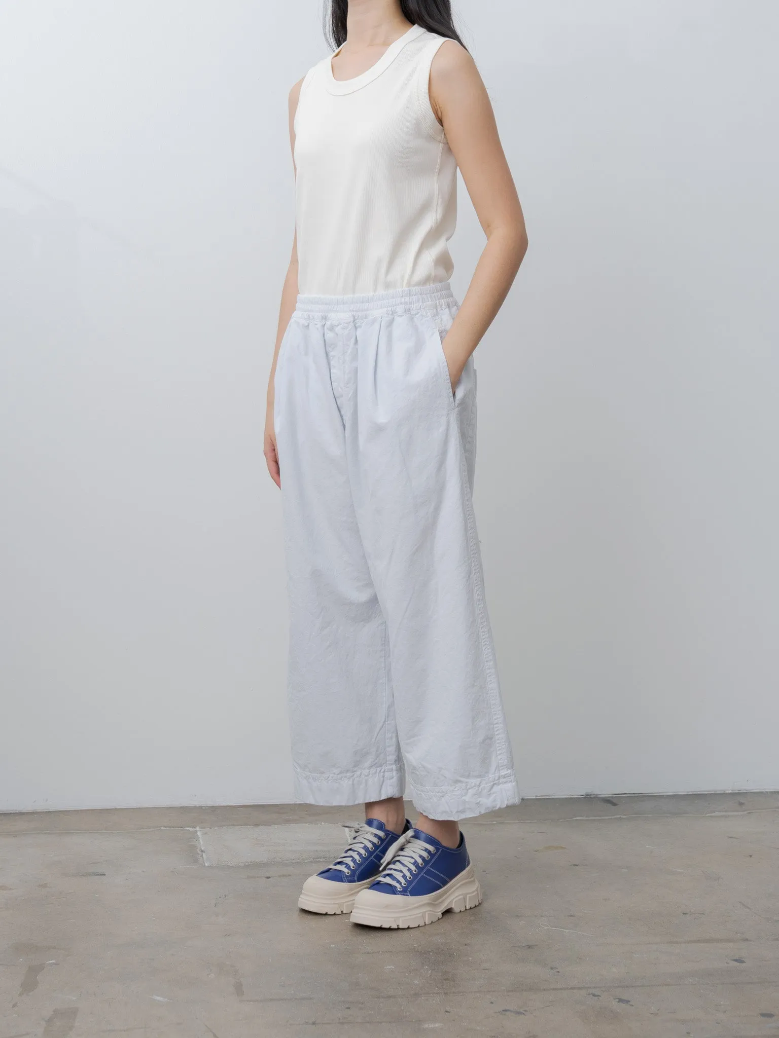 Garment-dyed Pants - Light Blue sold by Namu Shop product image thumbnail 3