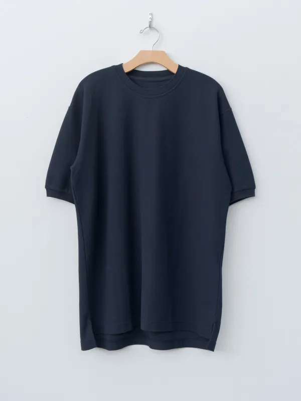 Cotton Poly Dry Jersey Big T-shirt - Navy sold by Namu Shop