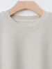 Cotton Poly Dry Jersey Big T-shirt - Ecru sold by Namu Shop