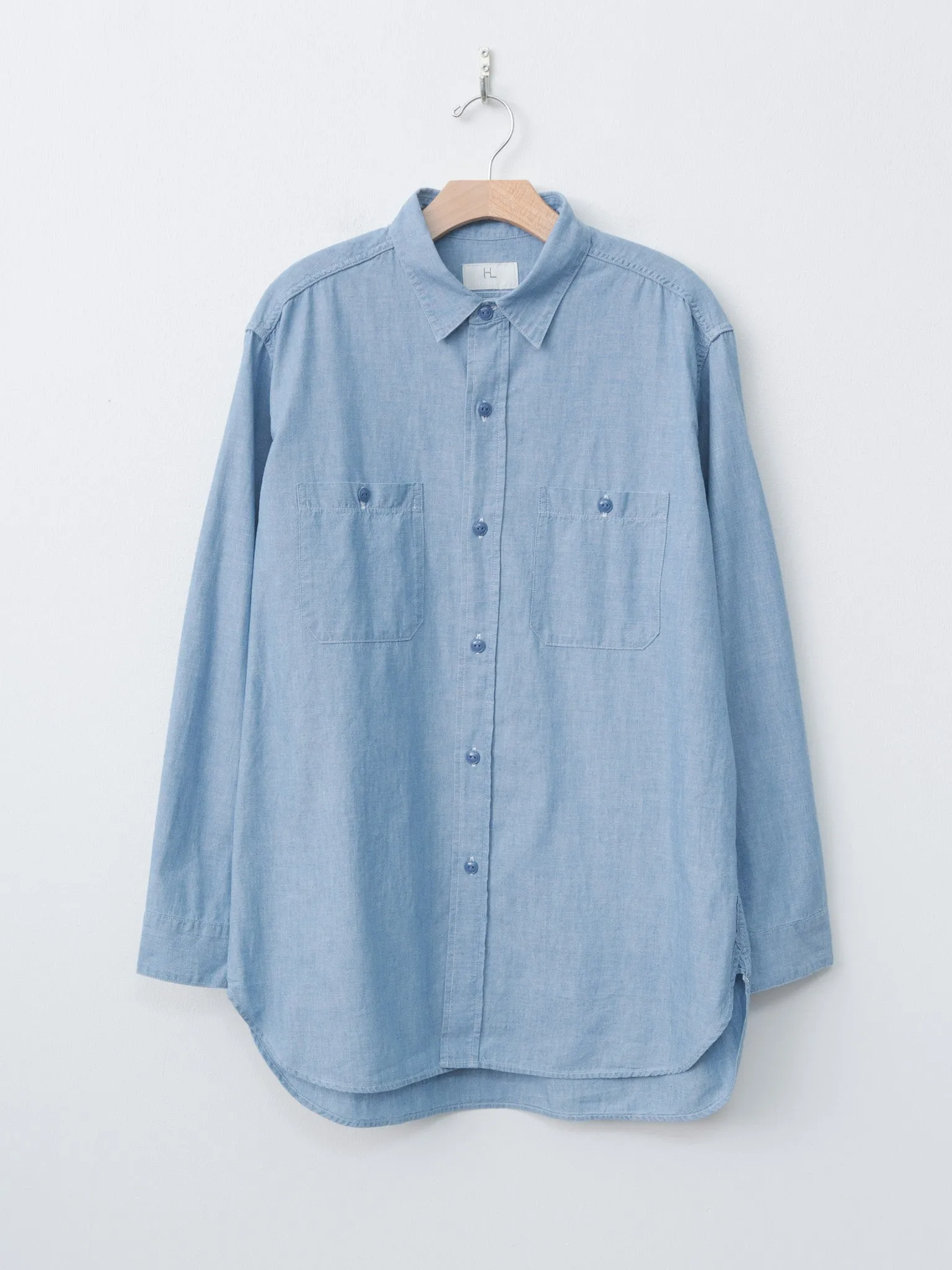 U.S.N Chambray Shirt - Indigo sold by Namu Shop