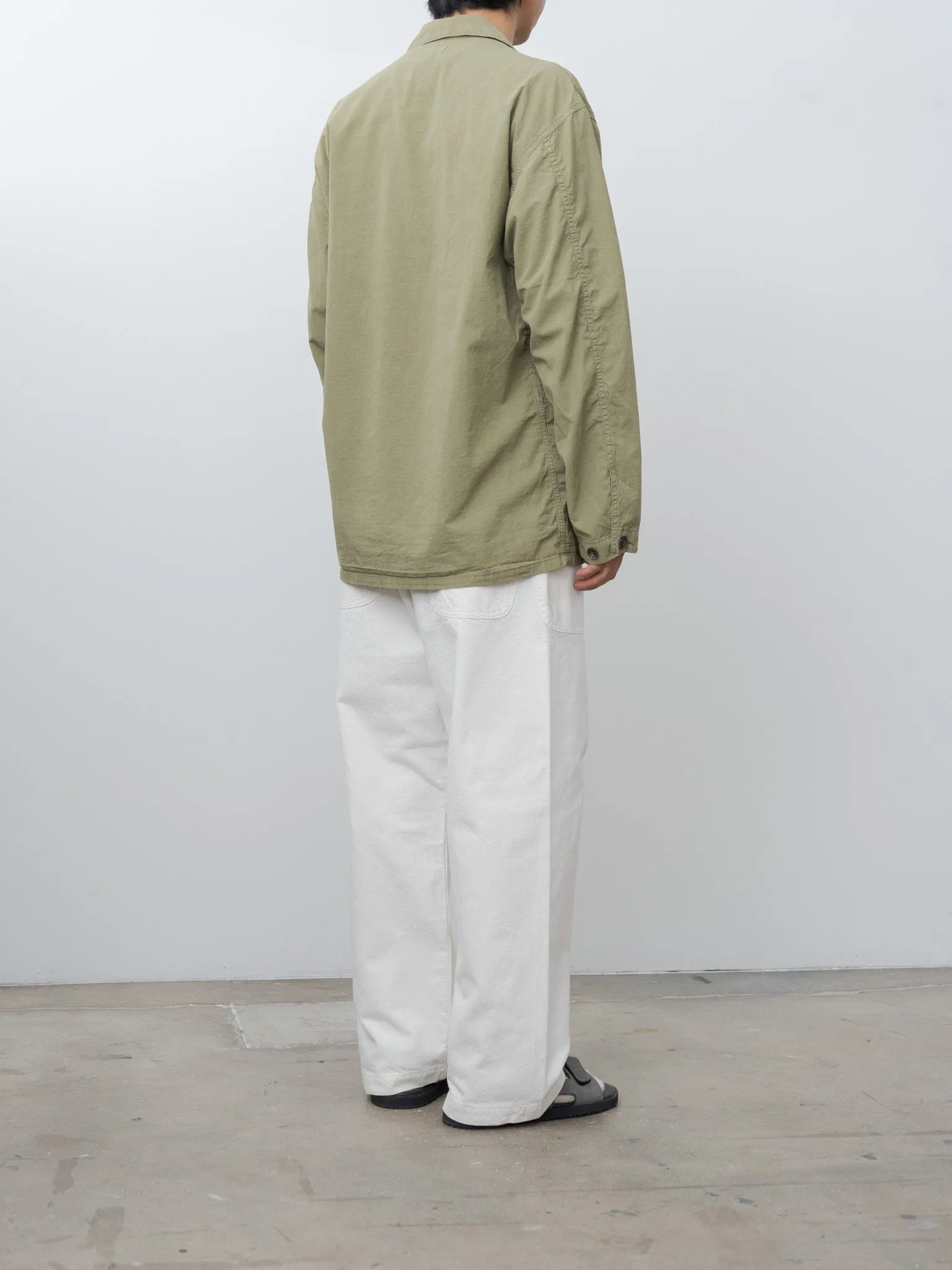 Nepdenim Utility Pants - White sold by Namu Shop product image thumbnail 5